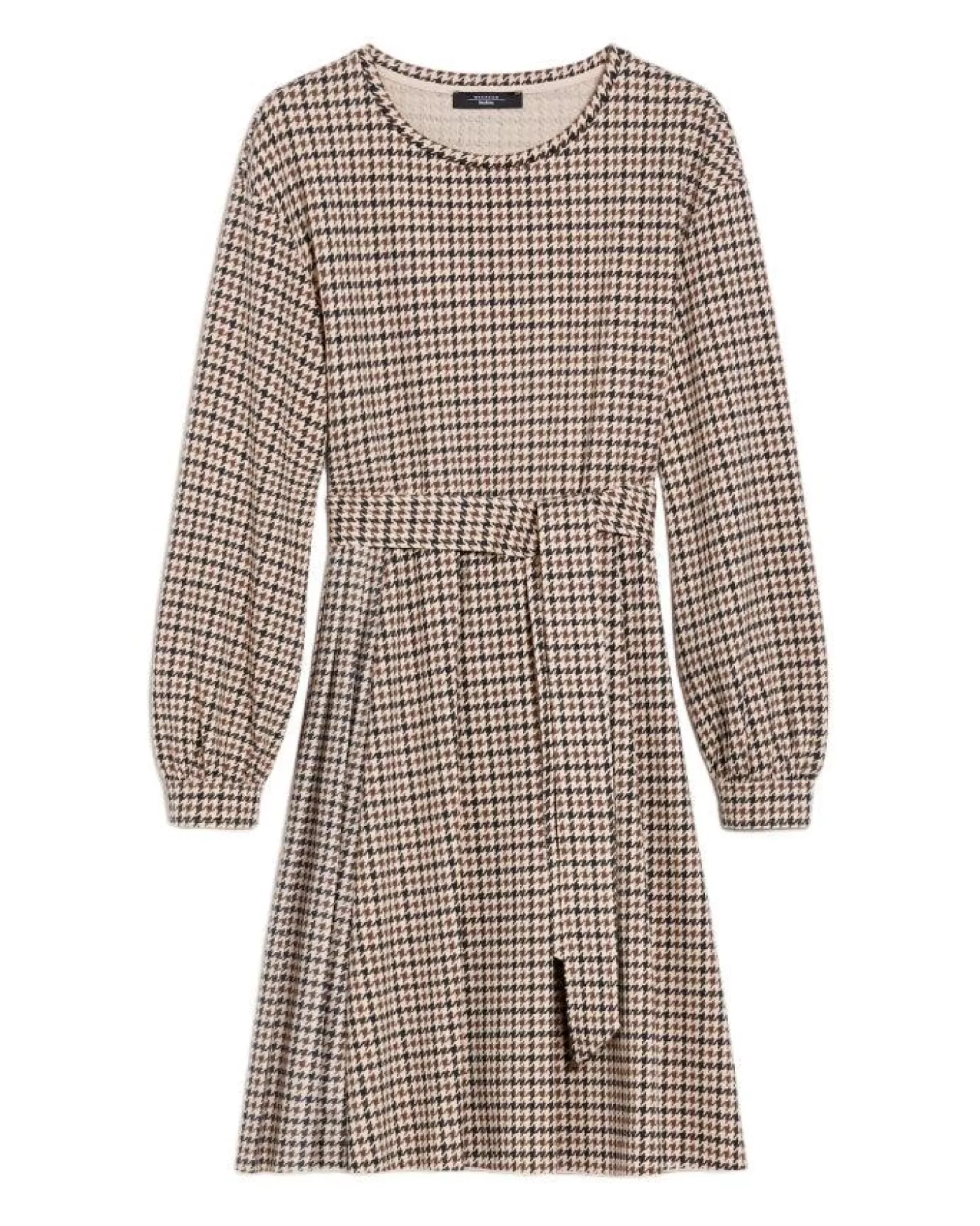 Max Mara Weekend Vetta Belted Dress Sand Outlet