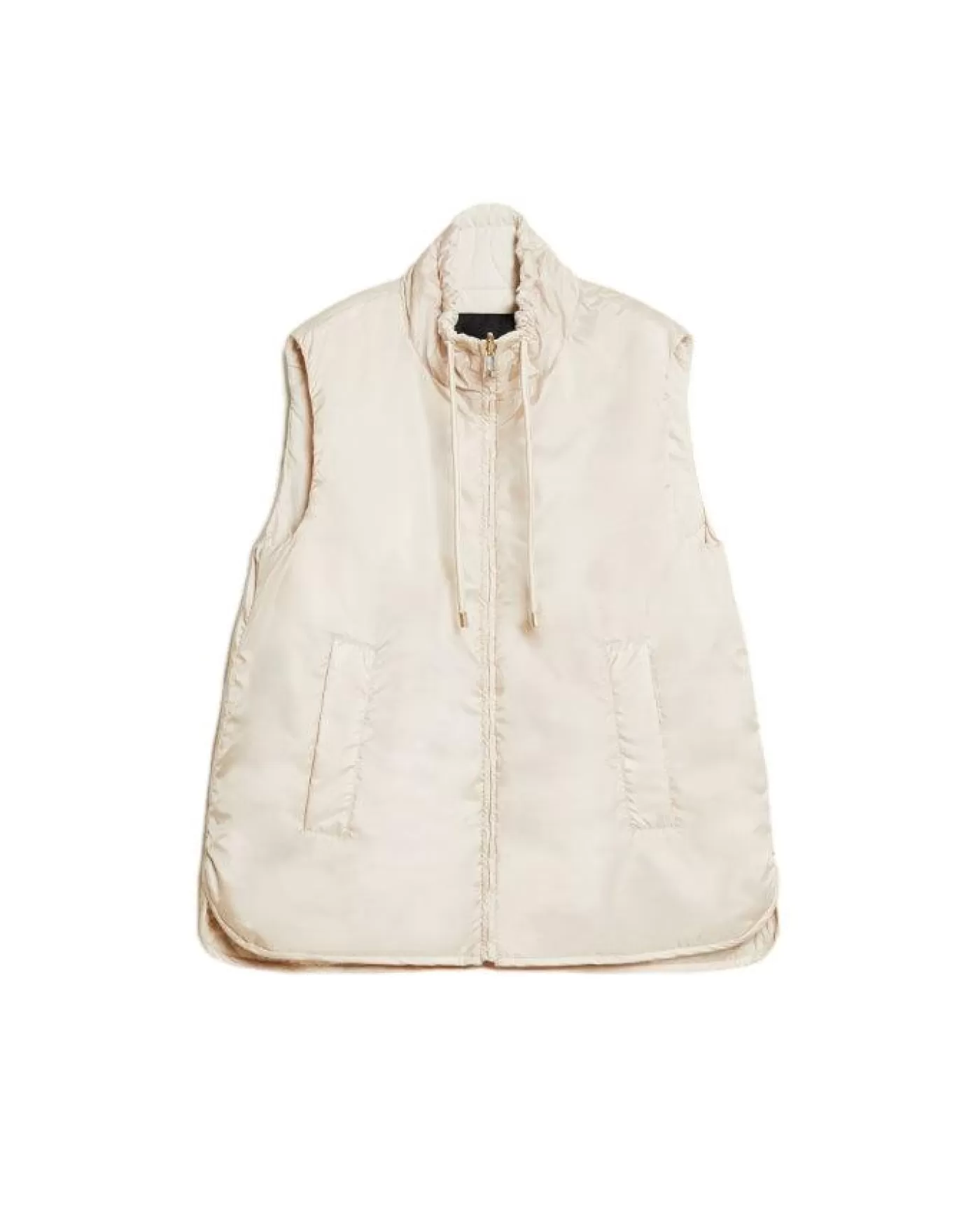 Max Mara Weekend Yoro Reversible Vest Ecru New