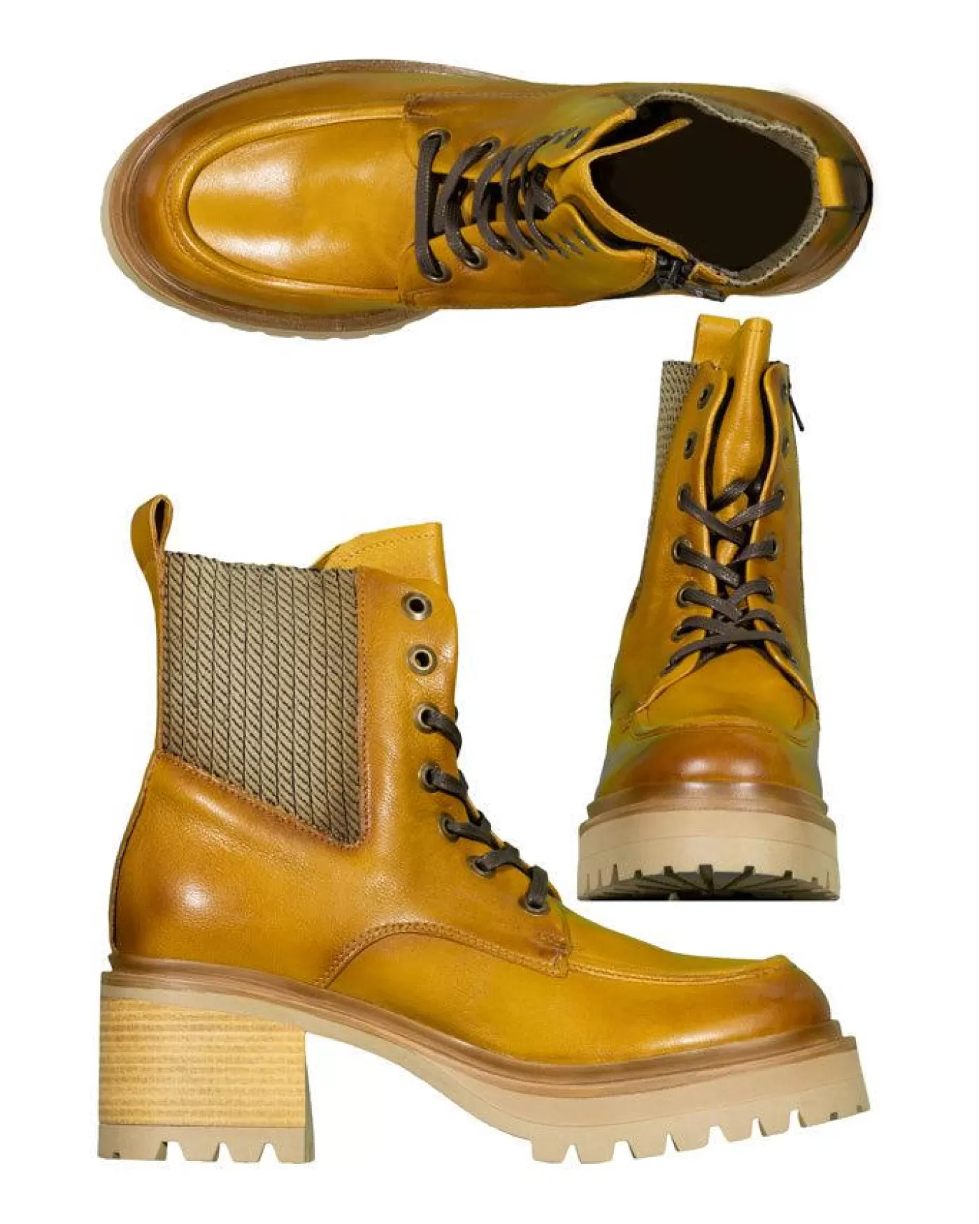 Mjus Elettra Ankle Boots ZAFFERANO Online