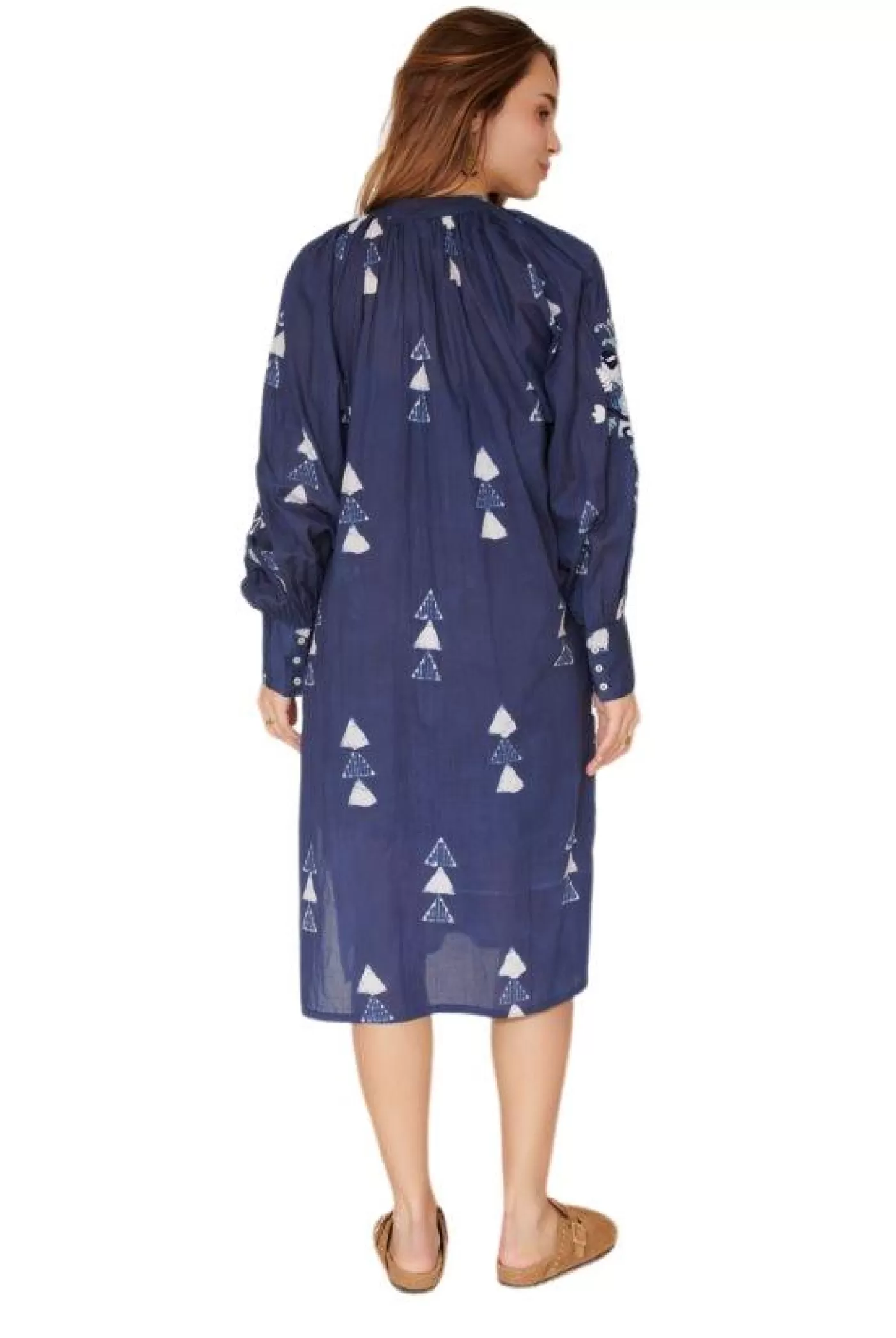 MKT Studio Riventosa Santorini Dress Indigo Shop
