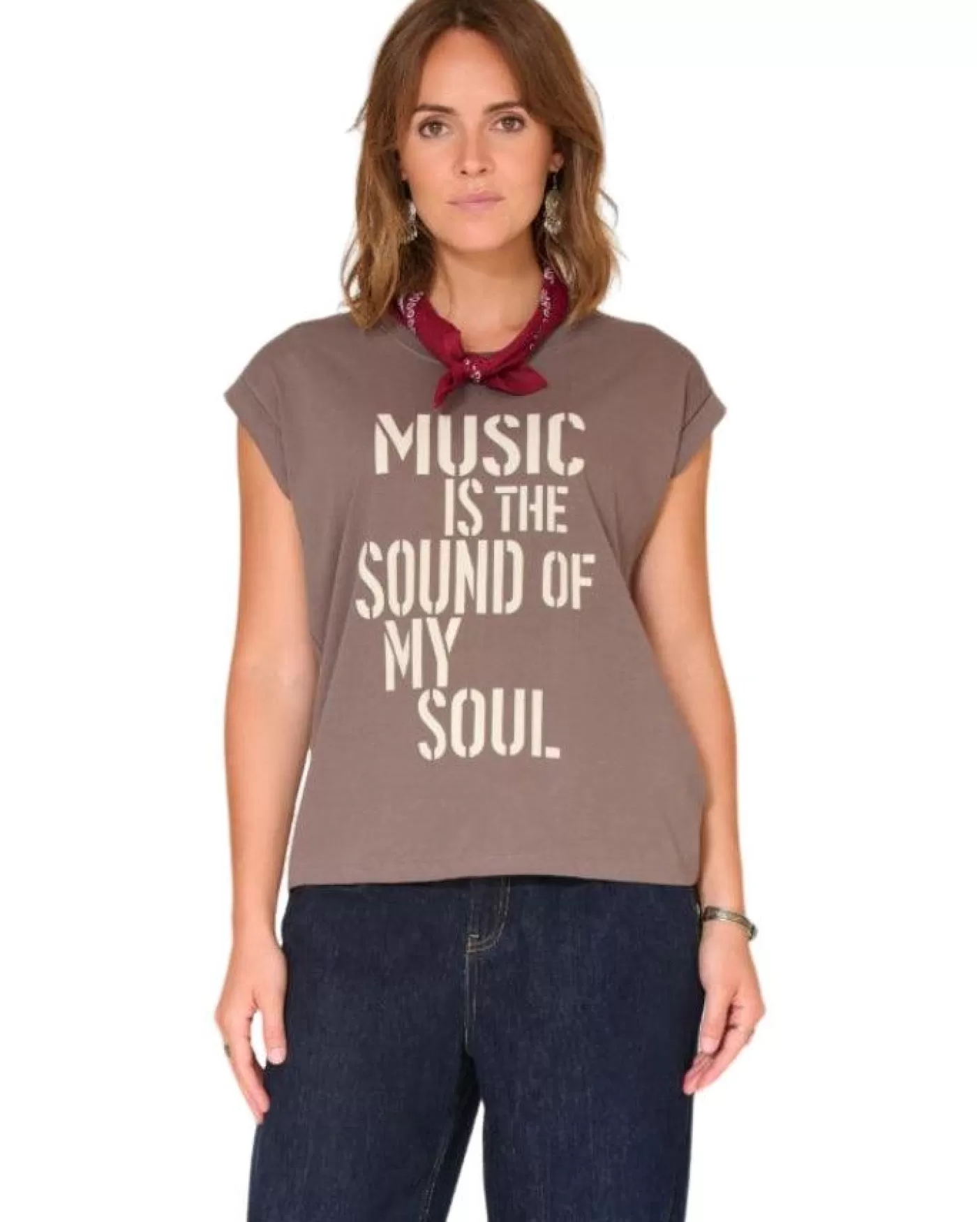 MKT Studio Tencil Tee Grey Clearance