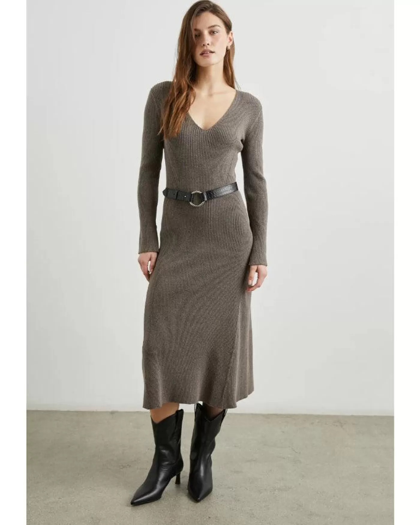 Rails Arlette Dress HAZELNUT Outlet