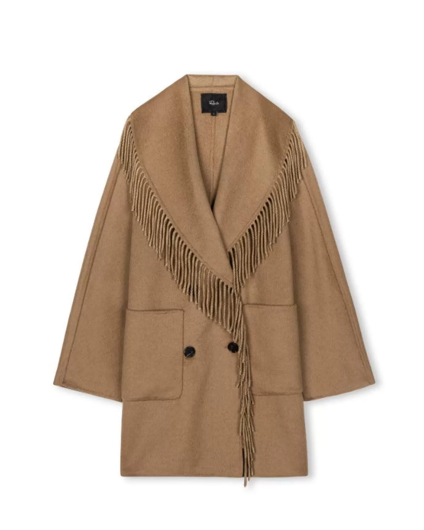 Rails Hugo Fringe Coat Camel Flash Sale