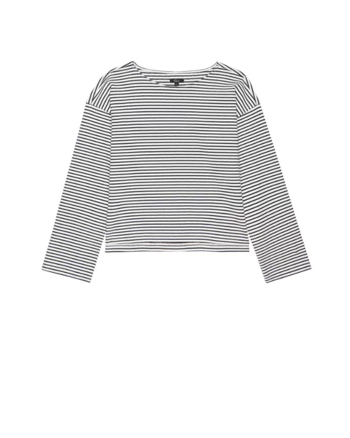 Rails Macy Stripe Long Sleeve Tee IVORYNAVYSTRIPE Store