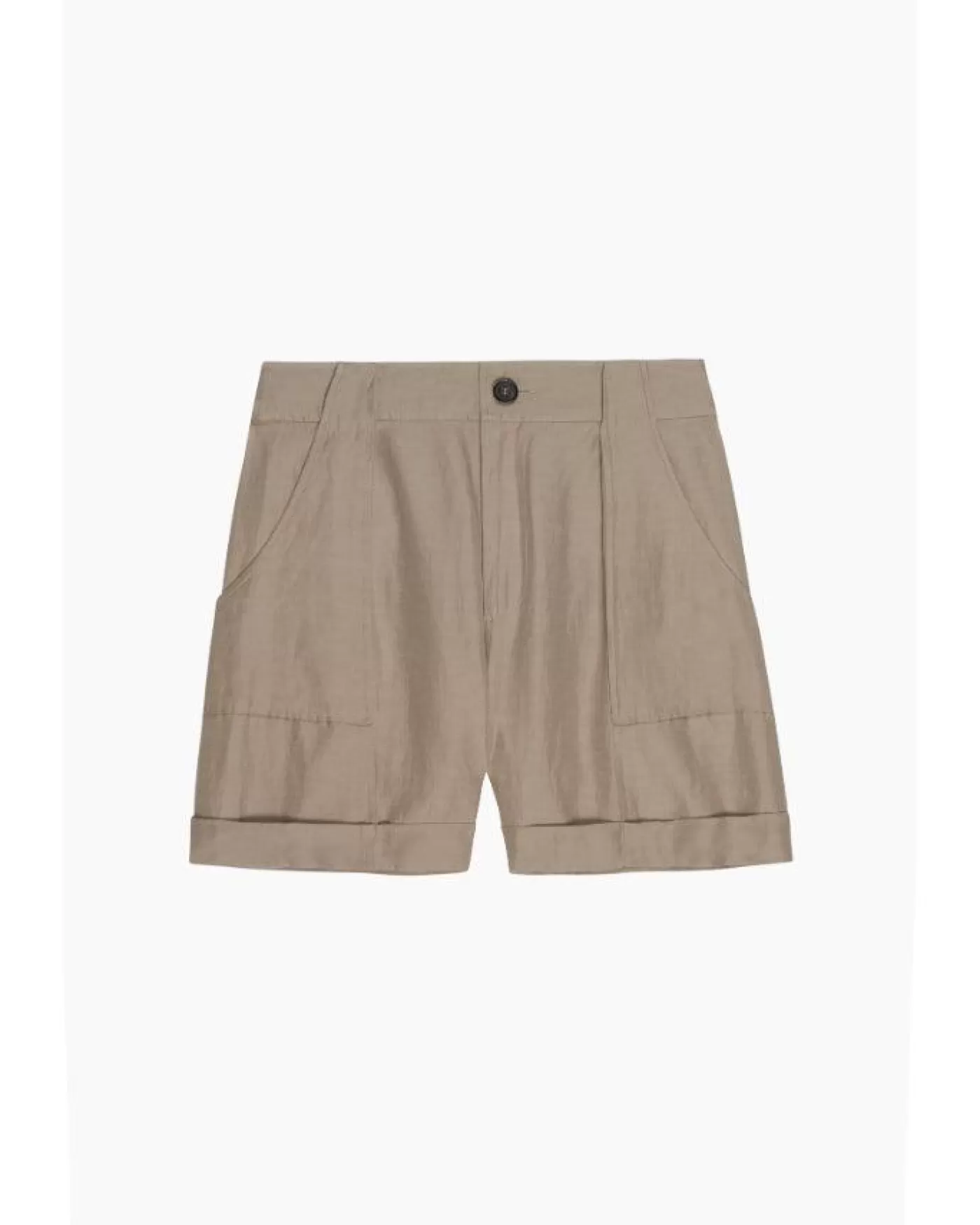 Rails Maryam Linen Shorts SAFARI Sale