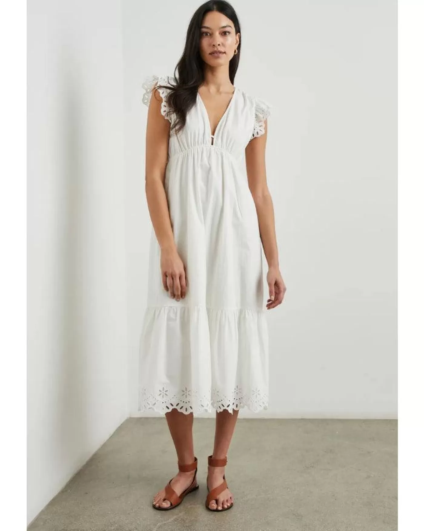 Rails Tina Dress White Hot