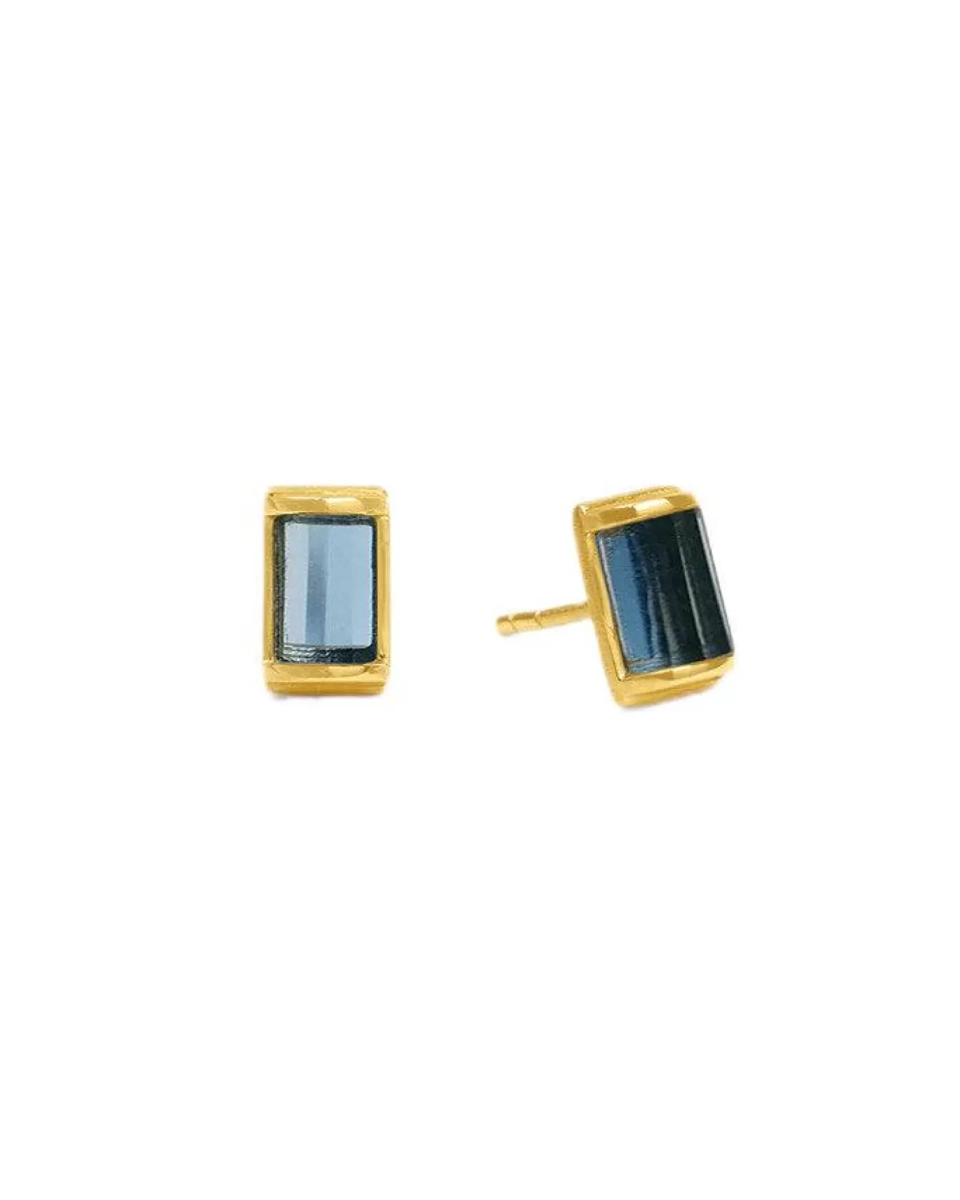 Dean Davidson Revival Gemstone Stud Earrings DENIMBLUE/GOLD Store