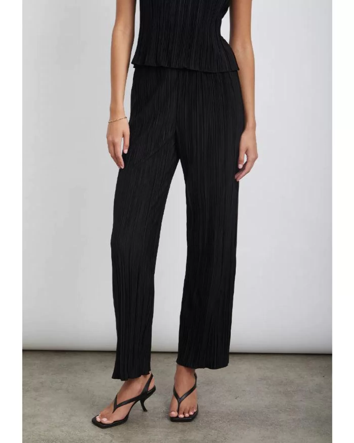 Rails Rowan Plisse Pant Black Fashion