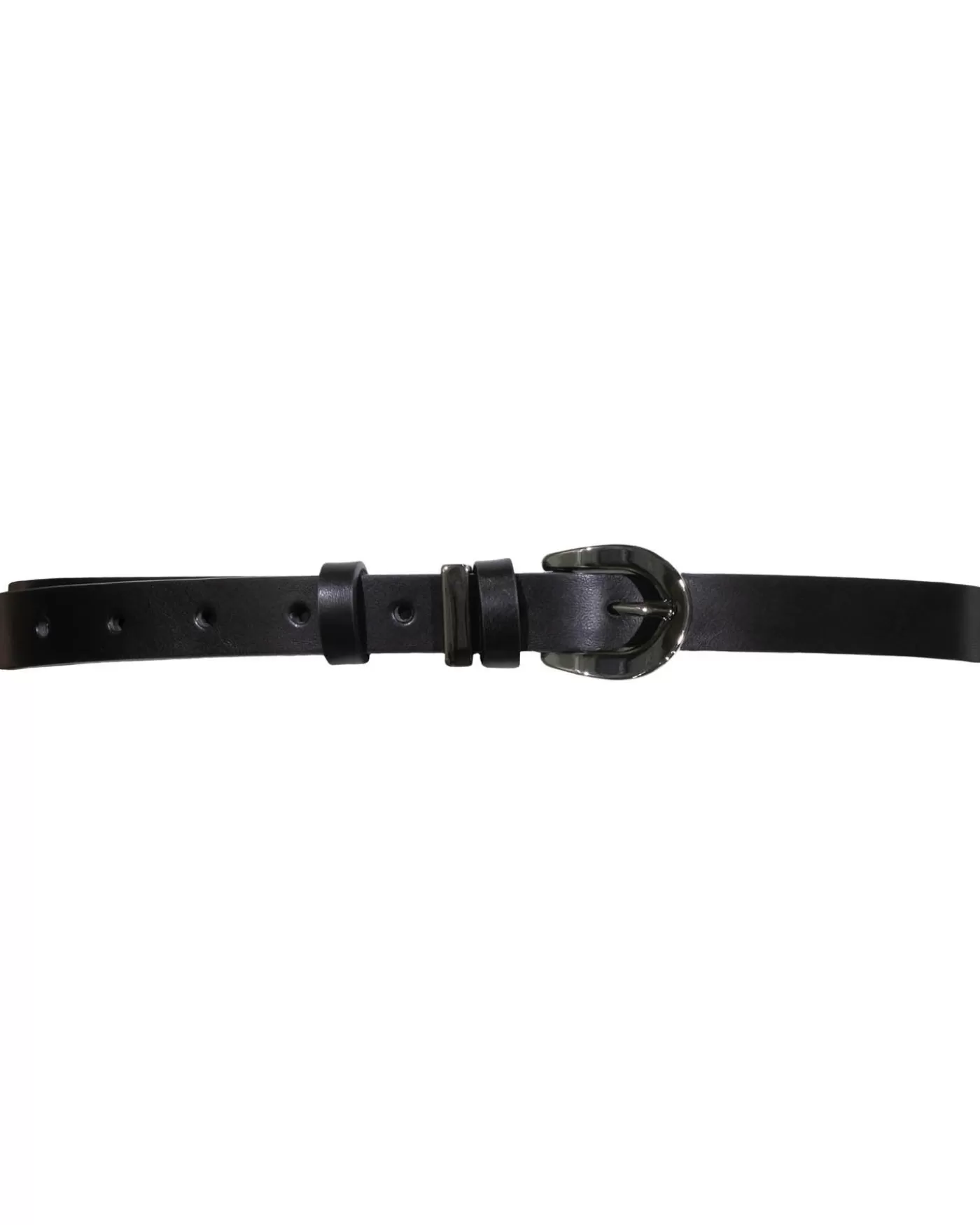 Purotatto Skinny Leather Belt BLACK Outlet