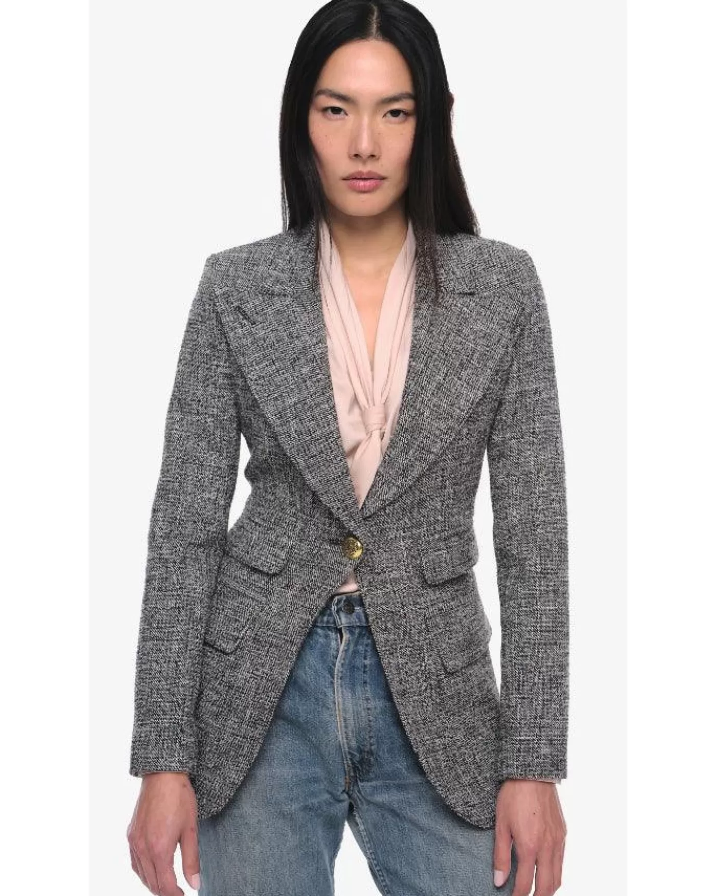 Smythe Birkin Blazer BLACKHEATHER Outlet