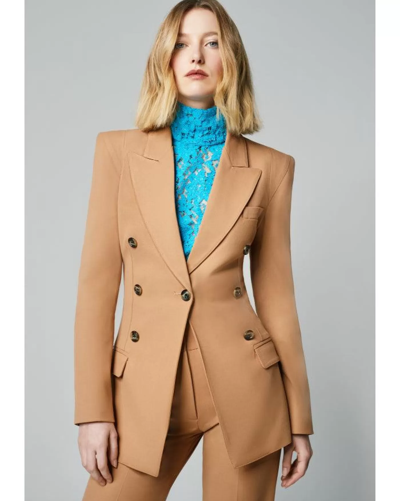 Smythe Not A DB Pagoda Blazer Camel Cheap