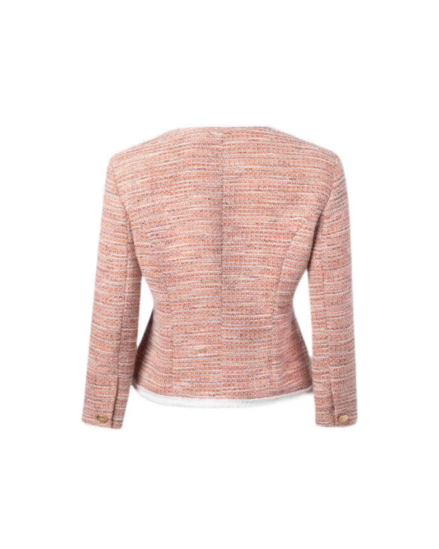 Iris Tweed Braided Frame Jacket MANDARINE Clearance