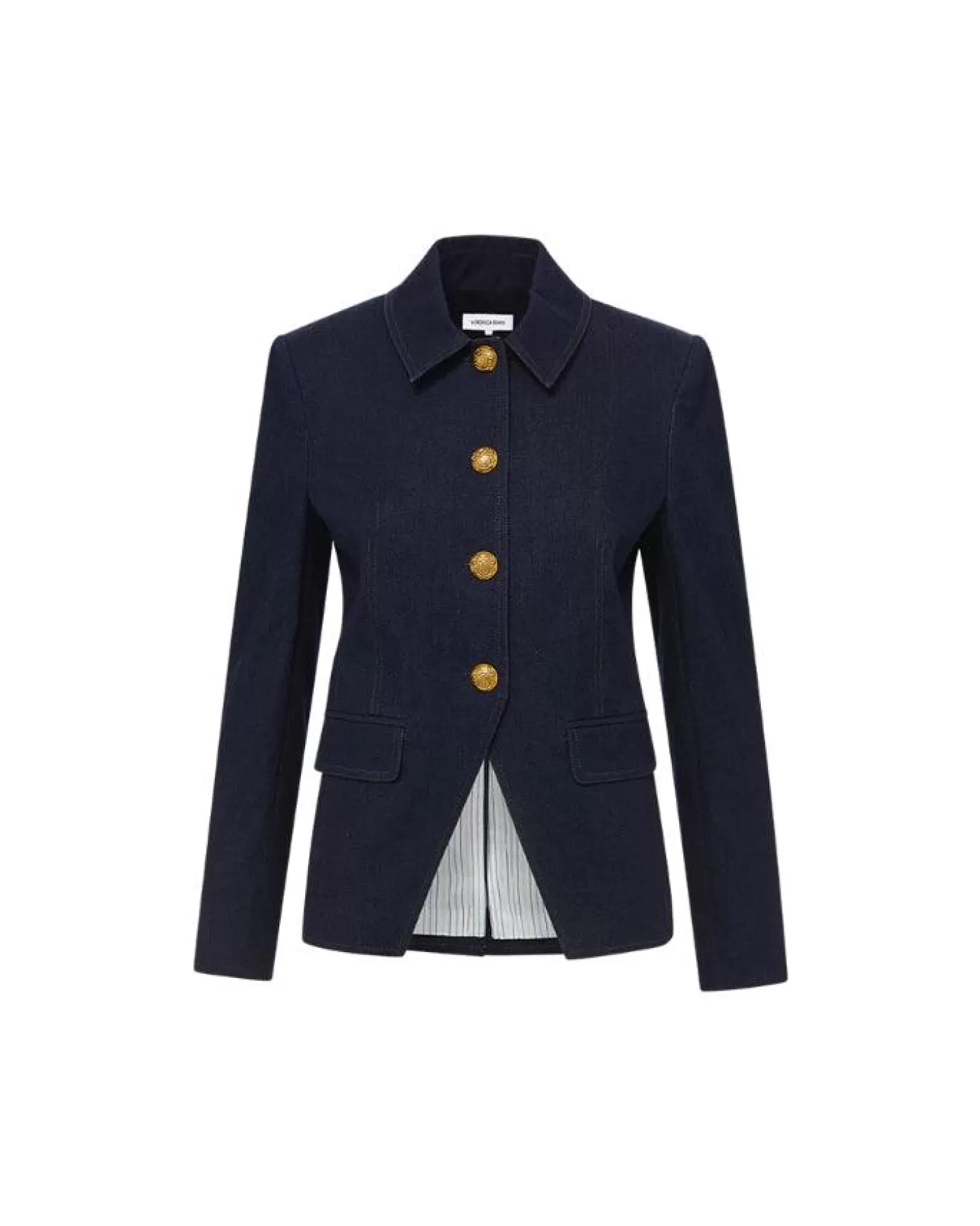 Veronica Beard Aire Dickey Jacket Midnight MIDNIGHTWASH Fashion