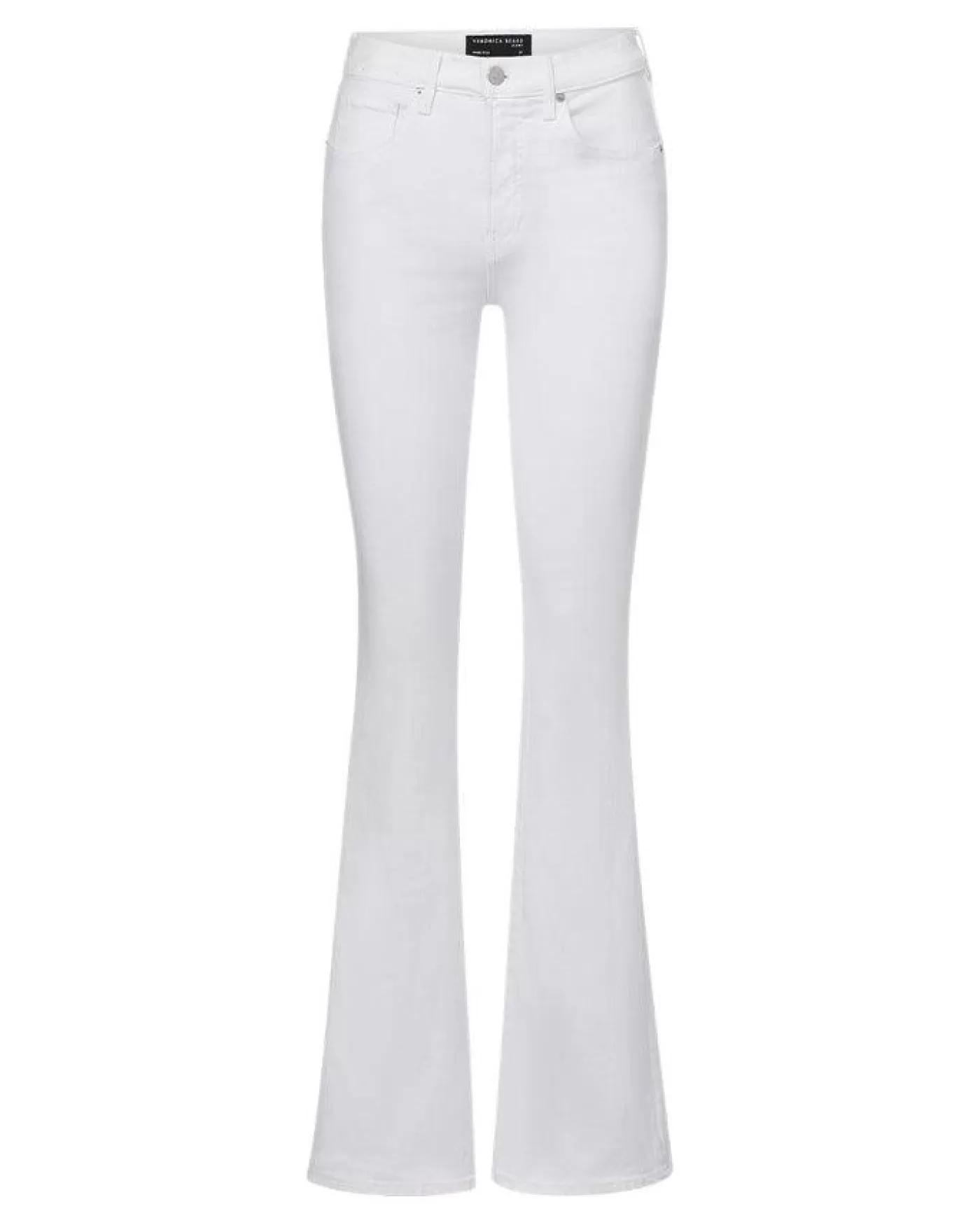 Veronica Beard Beverly Skinny Flare Jeans White Clearance