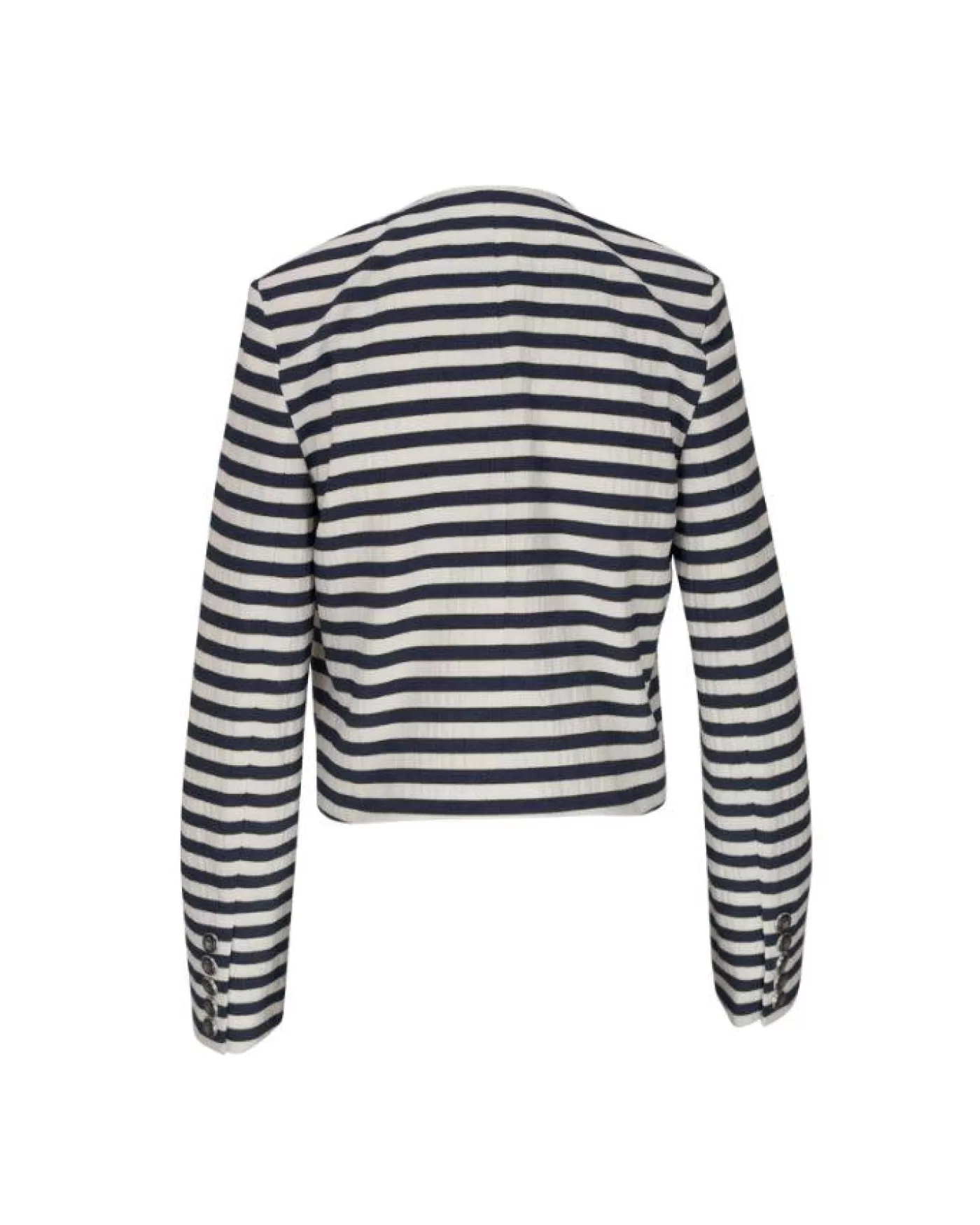 Veronica Beard Isa Stripe Jacket NavyMulti Discount