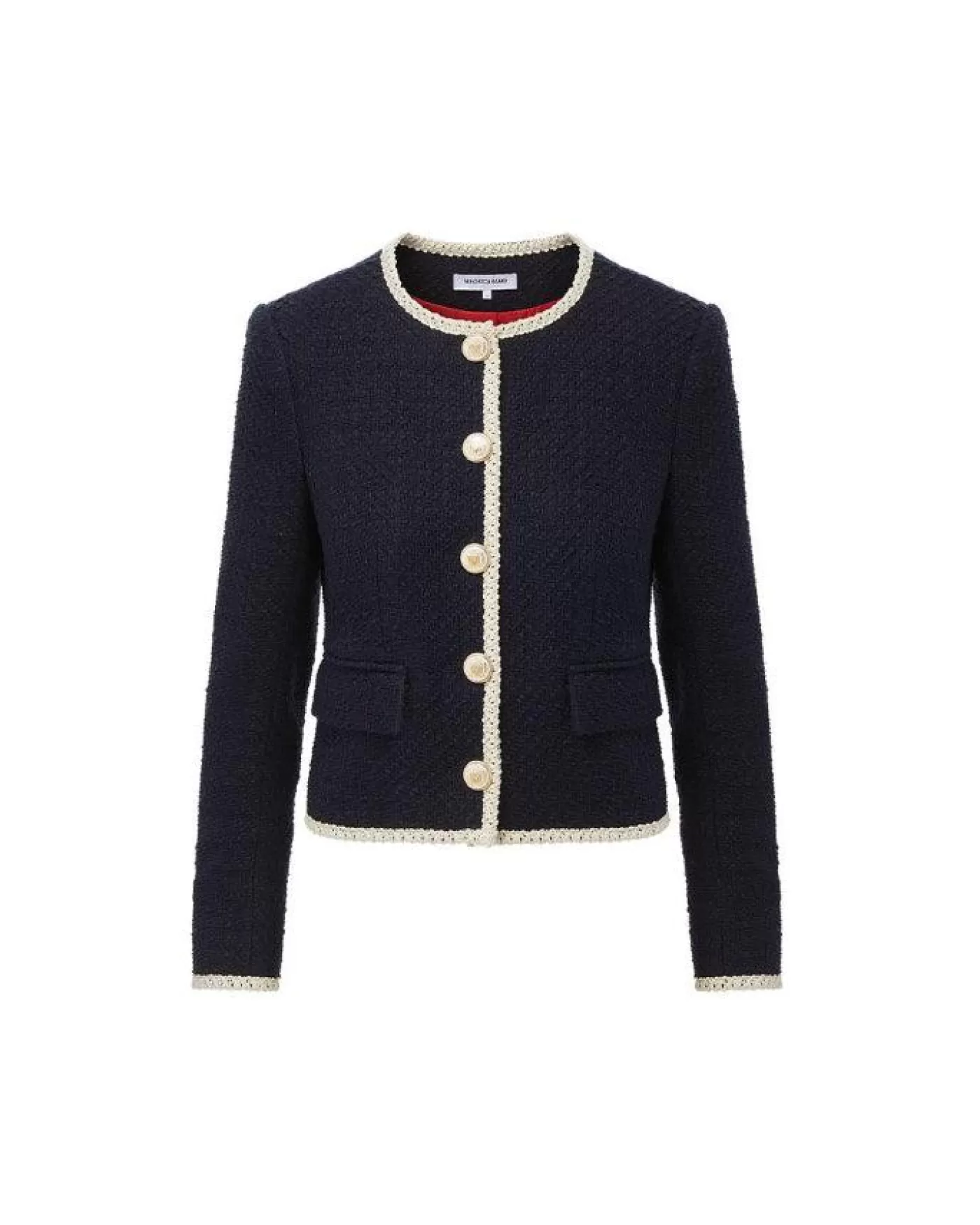 Veronica Beard Mabel Tweed Jacket NAVY Online