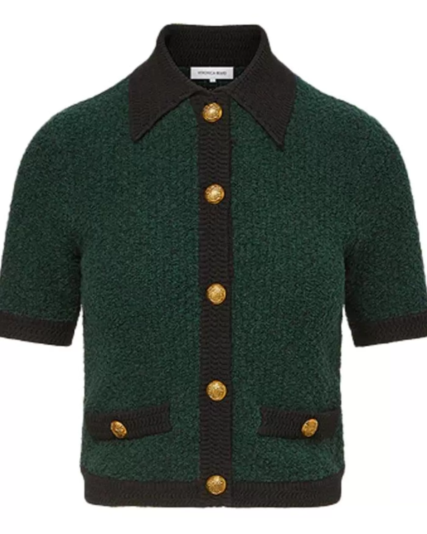 Veronica Beard Marie Cardigan PINE/BLACK Online