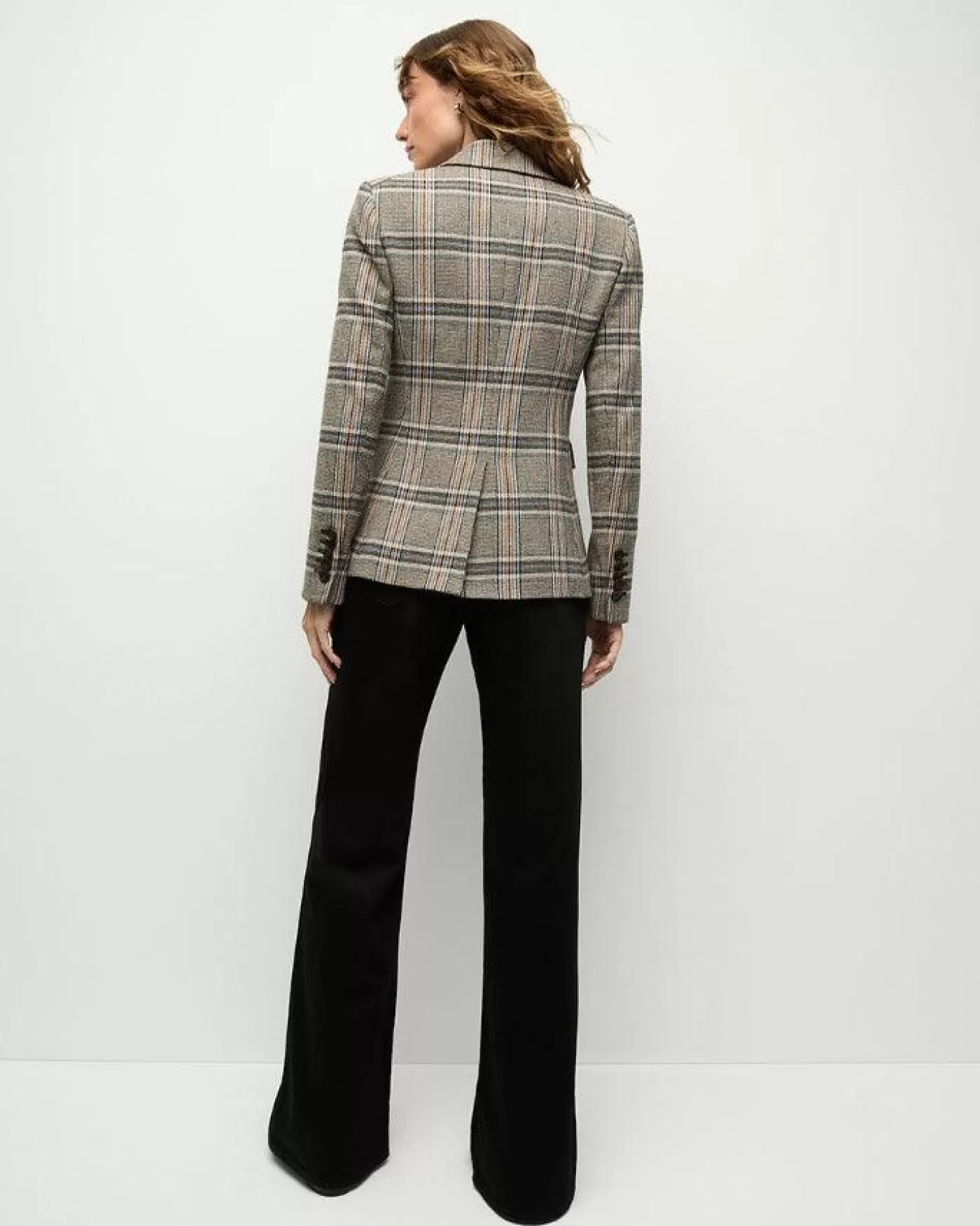 Veronica Beard Miller Multicolor Plaid Dickey Jacket BLACKMULTI Online