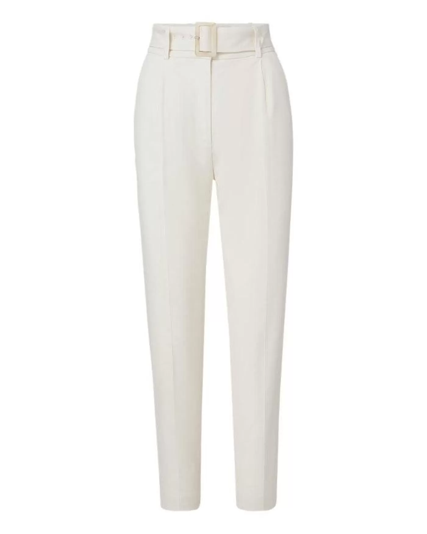 Veronica Beard Sofia Stretch Linen Pant OffWhite Cheap