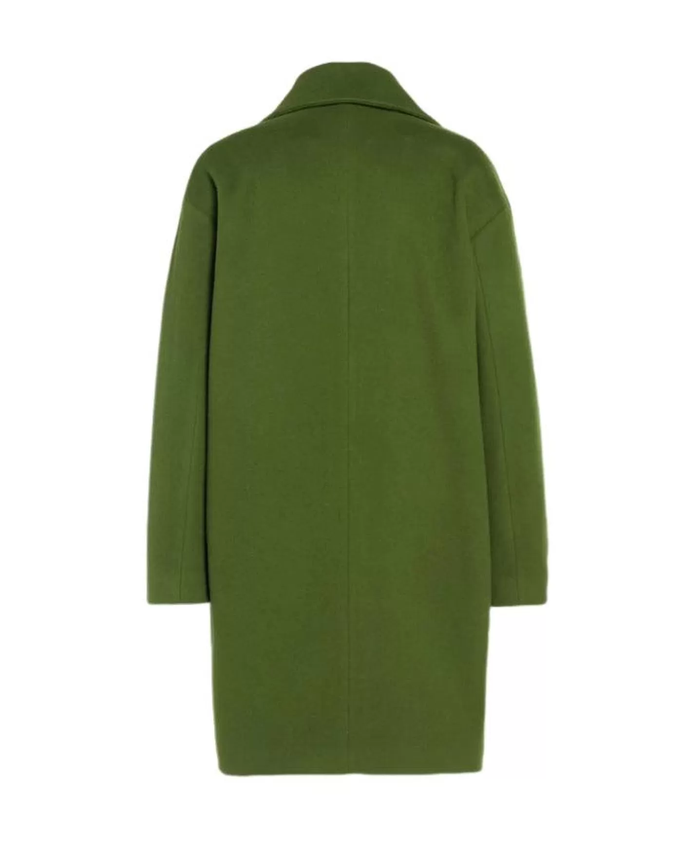 Creenstone Violette Wool Cashmere Coat AVOCADO Sale