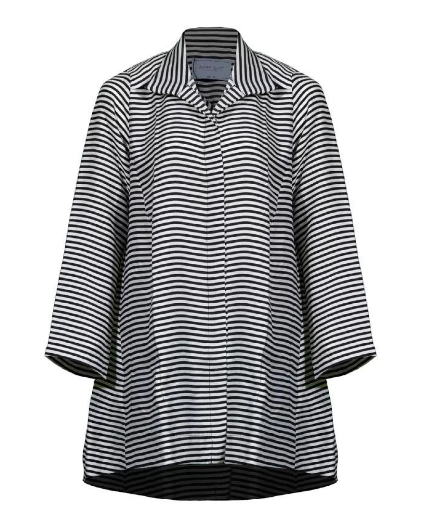 Ayrtight Zina Harwell Stripe Topper Jacket BLACK/WHITE Store